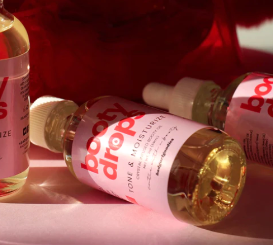 Booty Drops Butt & Thigh Crystal Infused Oil