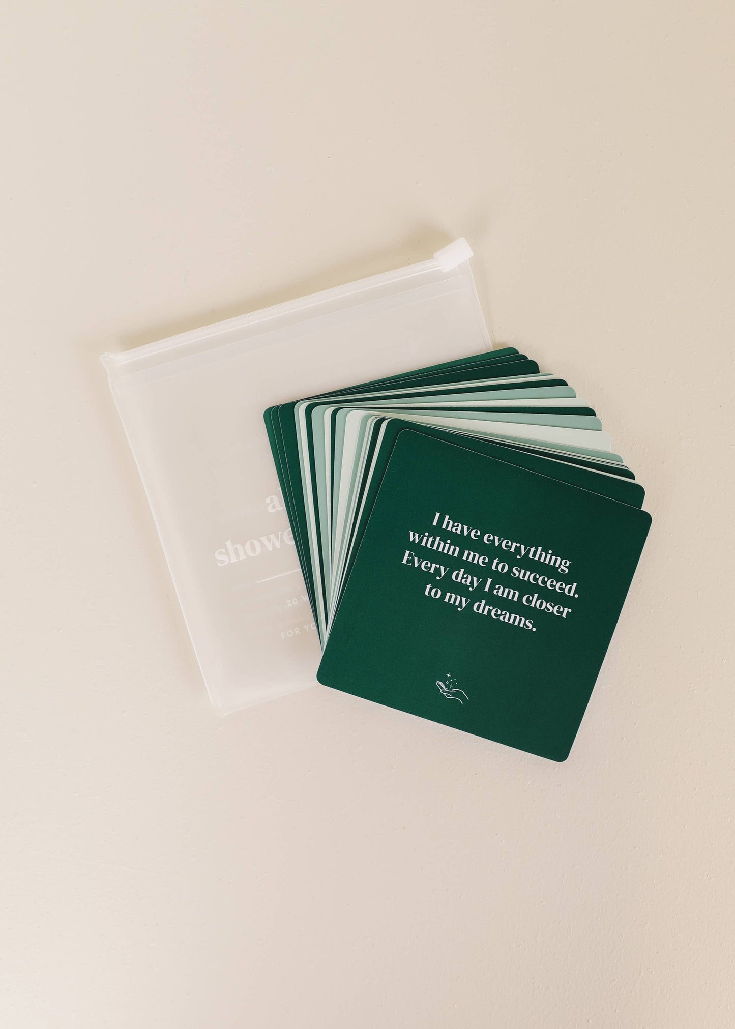Shower Affirmation™ Cards - Abundance