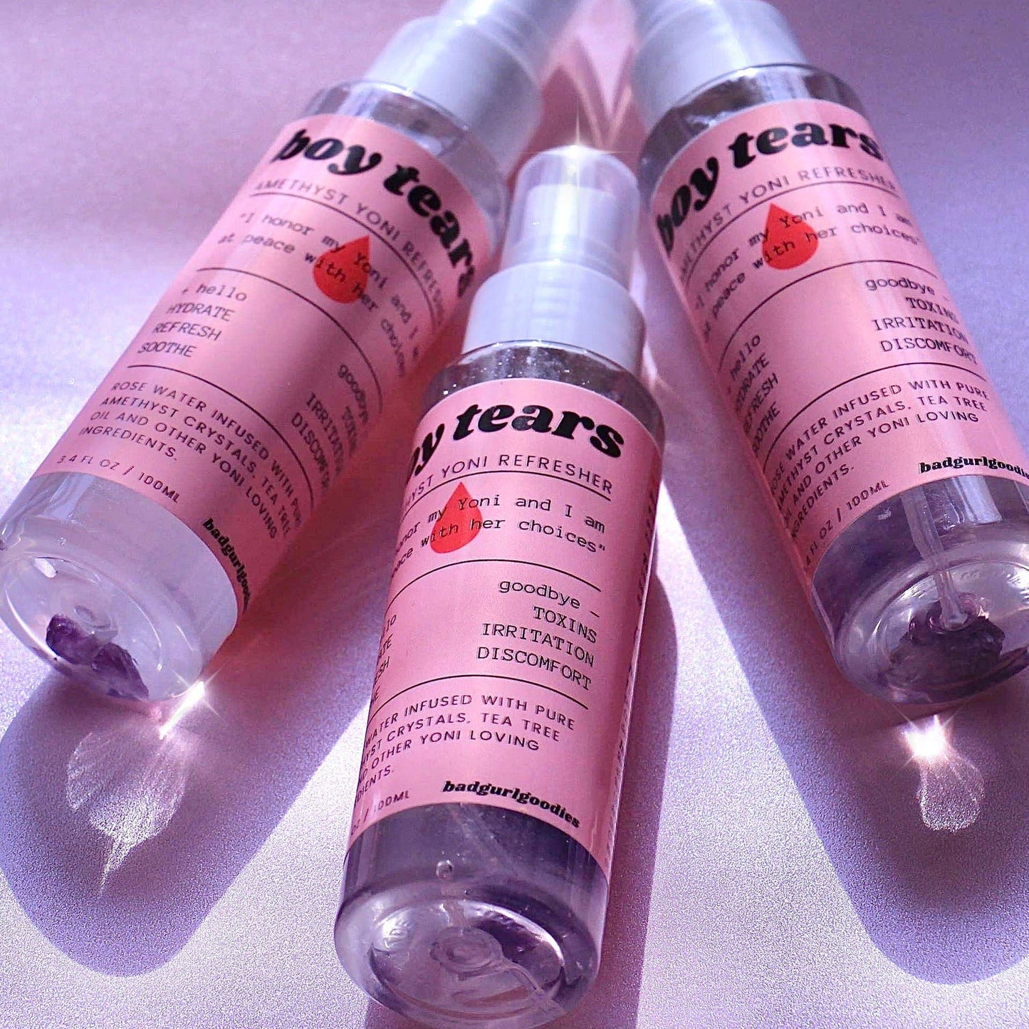 Boy Tears Crystal Infused Feminine Refresher Mist