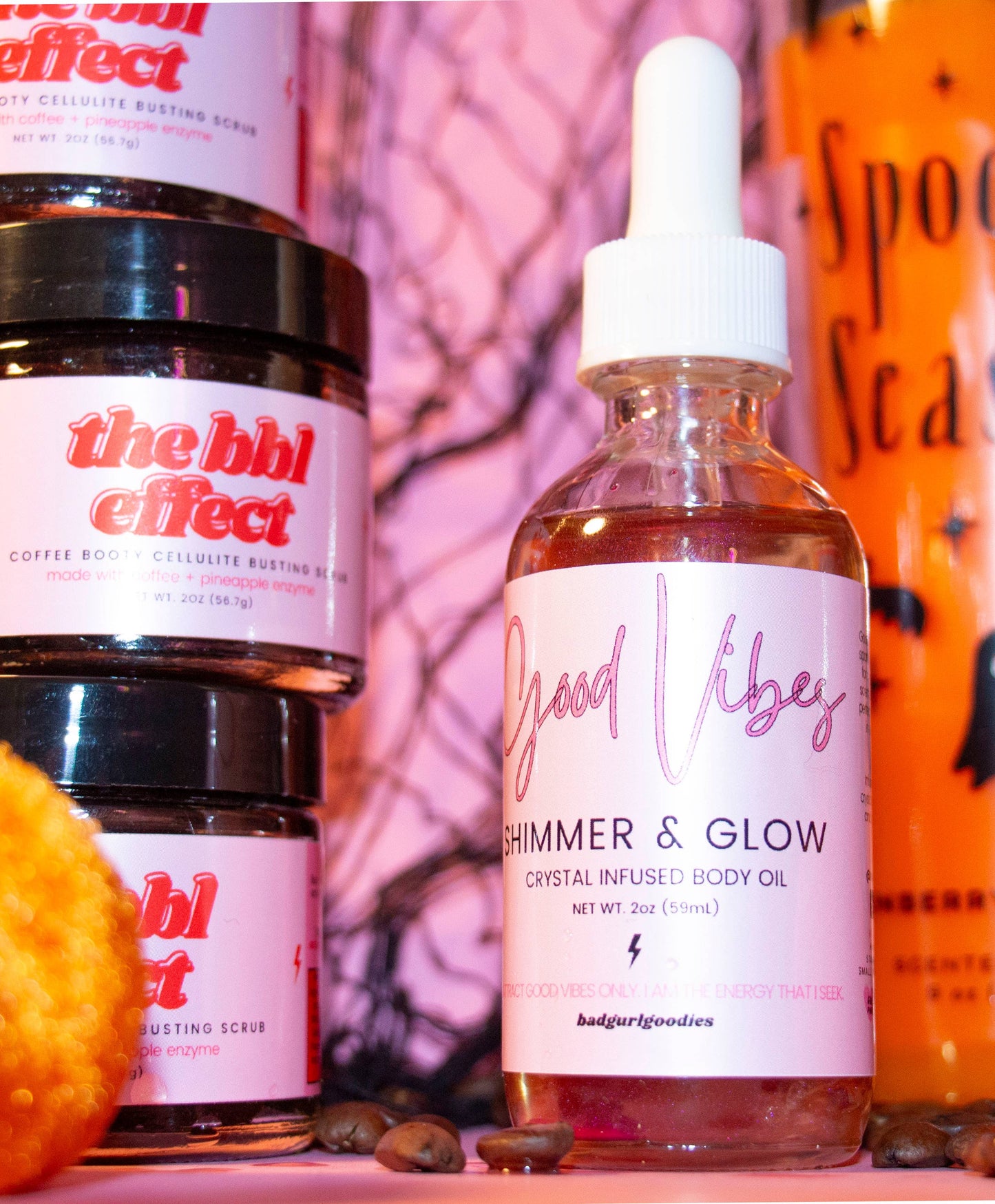 Good Vibes Crystal Infused Body Oil