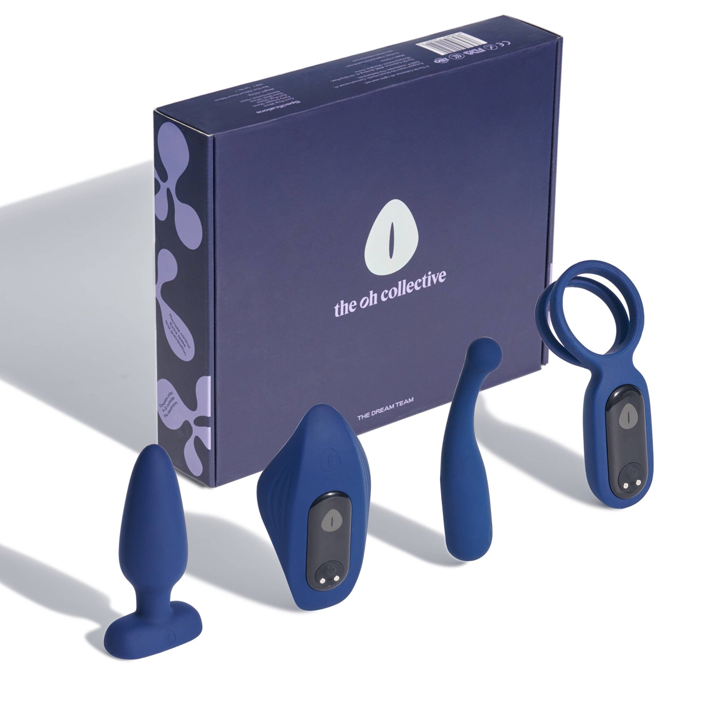 The Dream Team | Couples vibrator set | Navy Blue