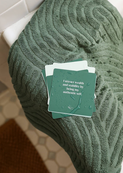 Shower Affirmation™  Cards - Abundance